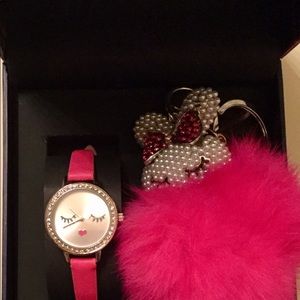💕Bling! Watch w/ Key Fob 💕